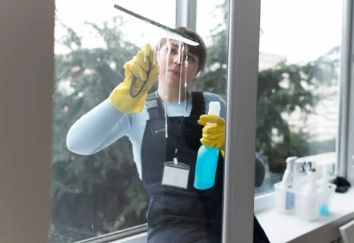 Nettoyage de vitres intérieures et extérieures à Longchamp